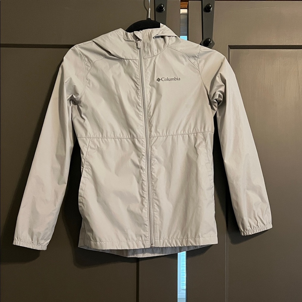 Columbia Kids' Light Gray Raincoat
